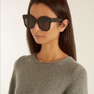 Céline Sunglasses Chris Black Oversized